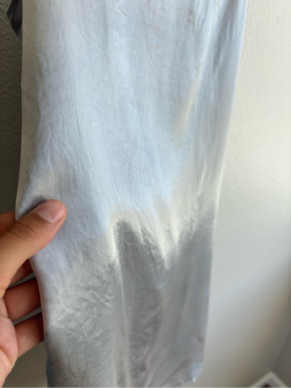 Silver Slip Dress - Picture 3 of 9